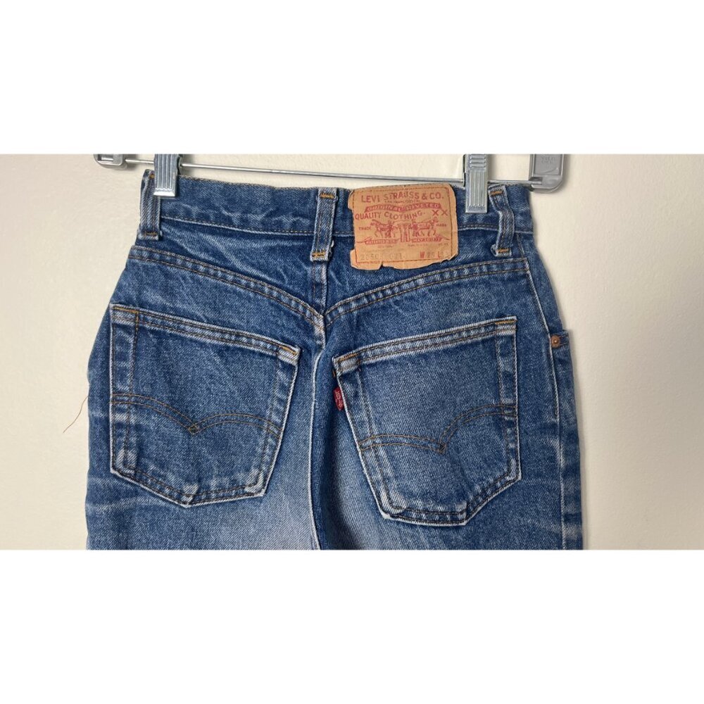 VINTAGE LEVIS 505 80'S HIGH WAIST MOM JEANS 22 - Picture 10 of 14